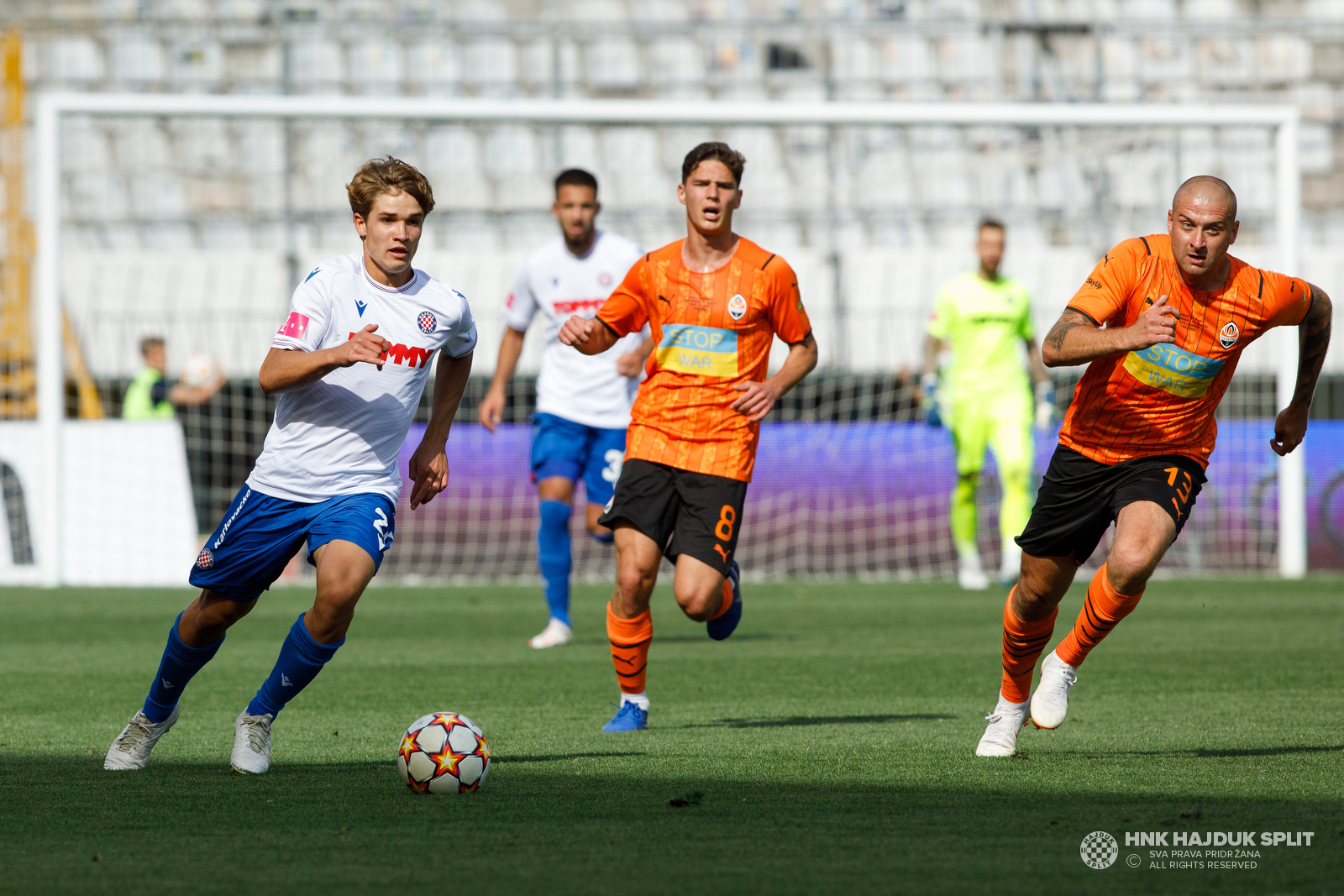 Humanitarna prijateljska utakmica: Hajduk - Šahtar 3:3