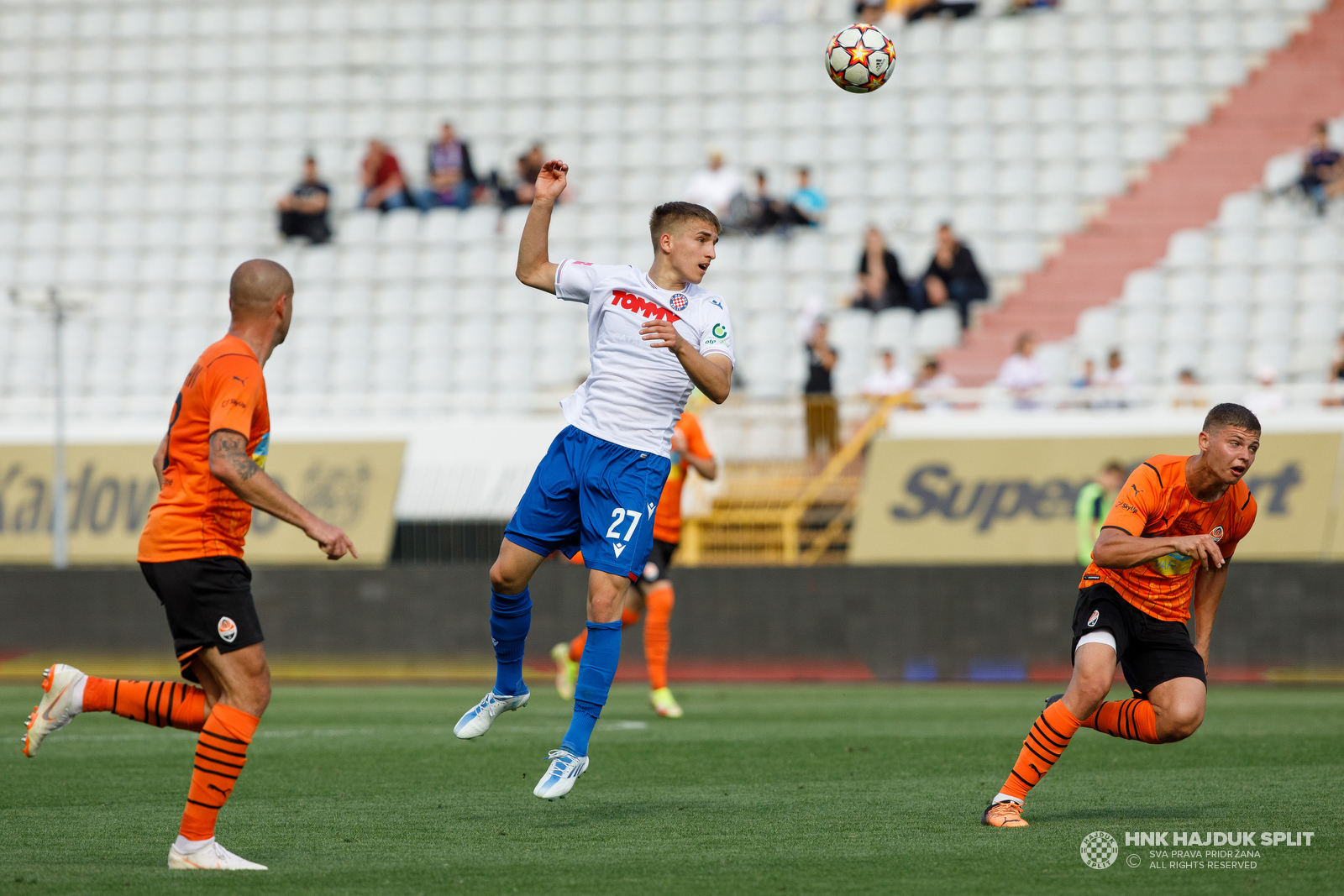 Humanitarna prijateljska utakmica: Hajduk - Šahtar 3:3