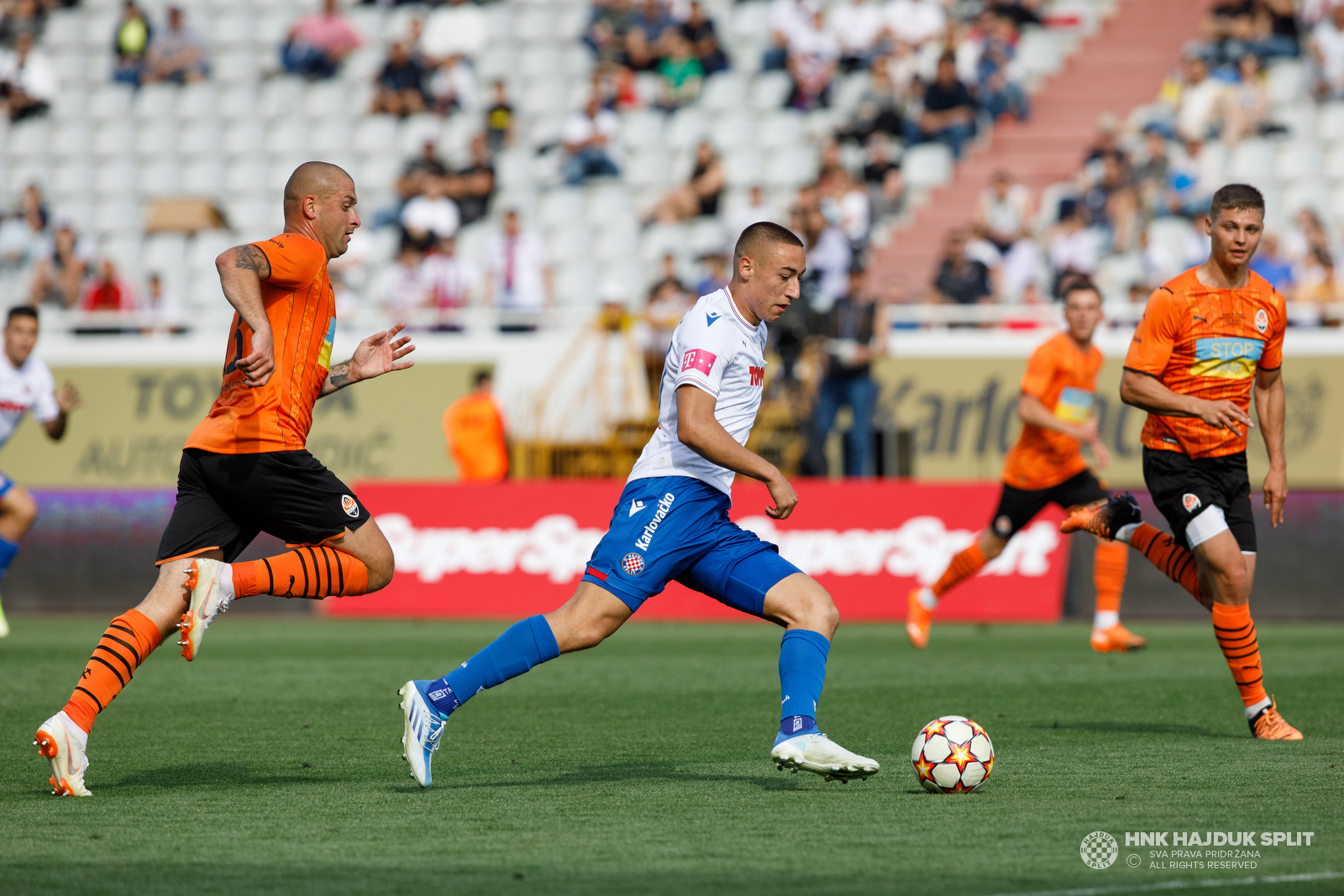 Humanitarna prijateljska utakmica: Hajduk - Šahtar 3:3