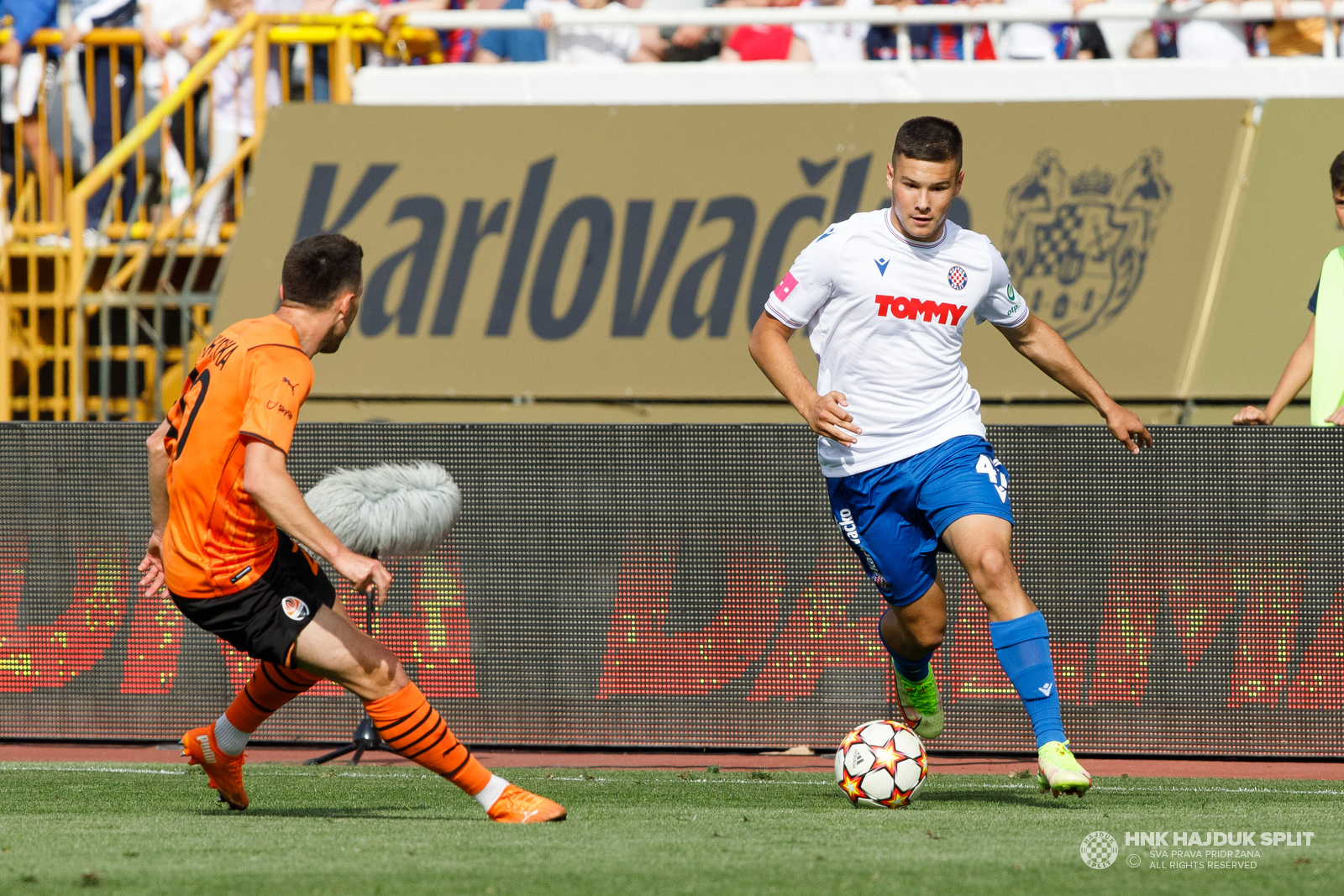 Humanitarna prijateljska utakmica: Hajduk - Šahtar 3:3