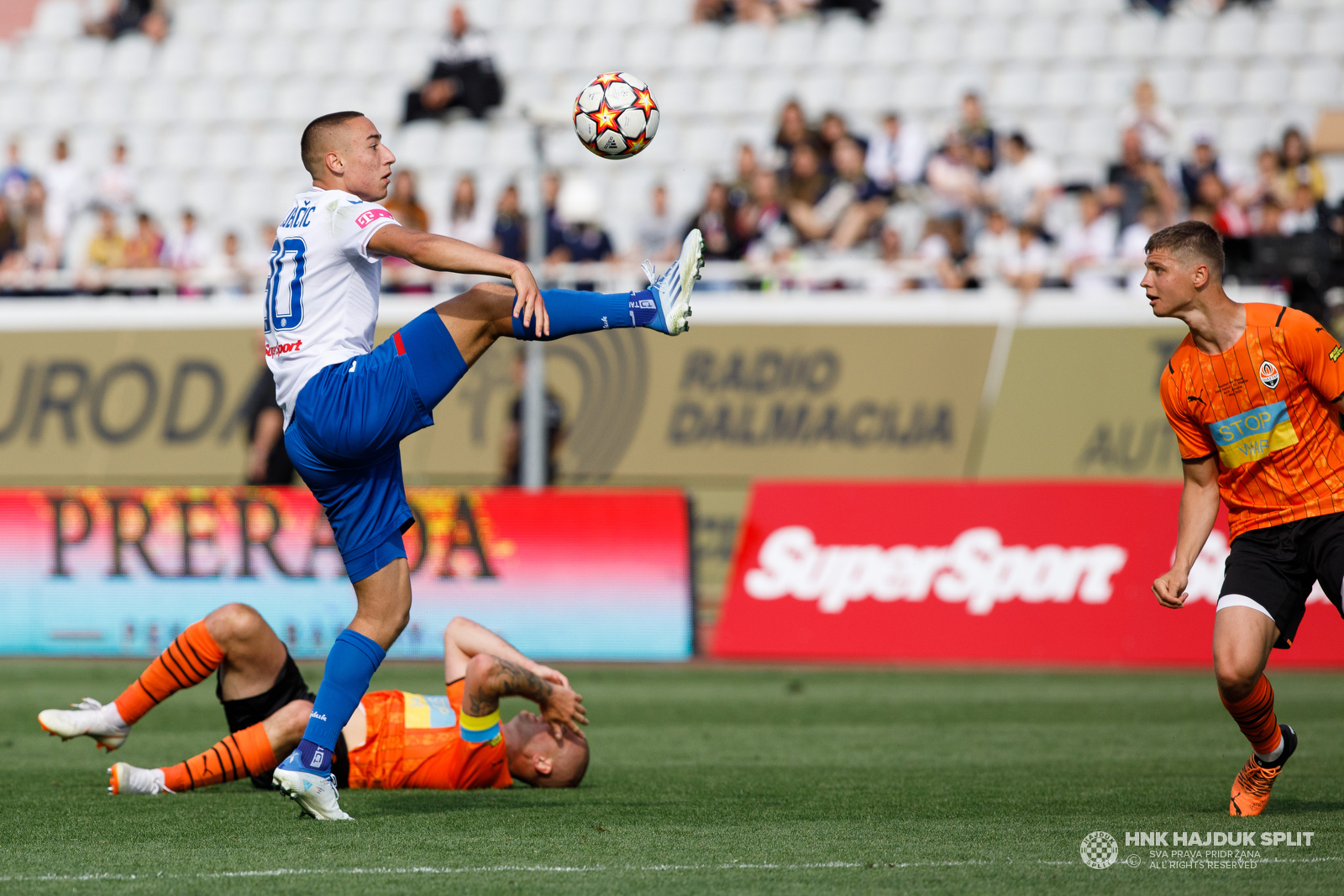 Humanitarna prijateljska utakmica: Hajduk - Šahtar 3:3