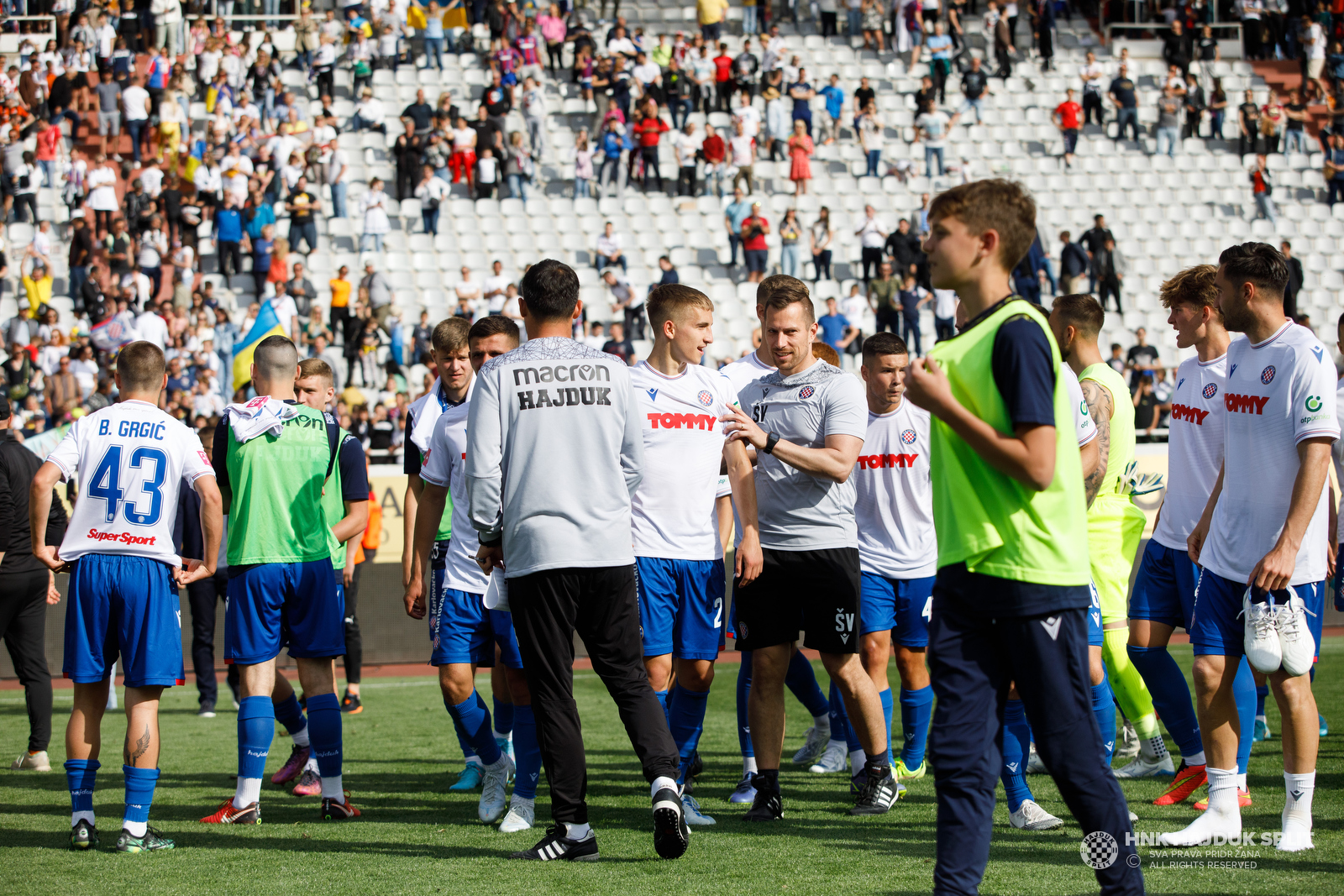 Humanitarna prijateljska utakmica: Hajduk - Šahtar 3:3