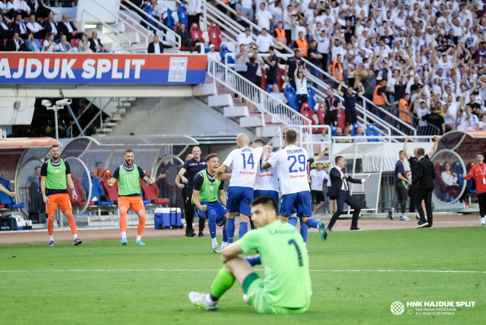 SuperSport Hrvatski kup (Finale): HNK Rijeka - HNK Hajduk Split UŽIVO 