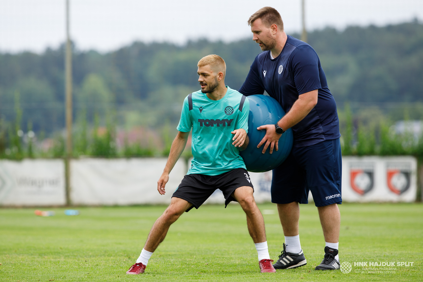 Jedan dan s Hajdukom na pripremama