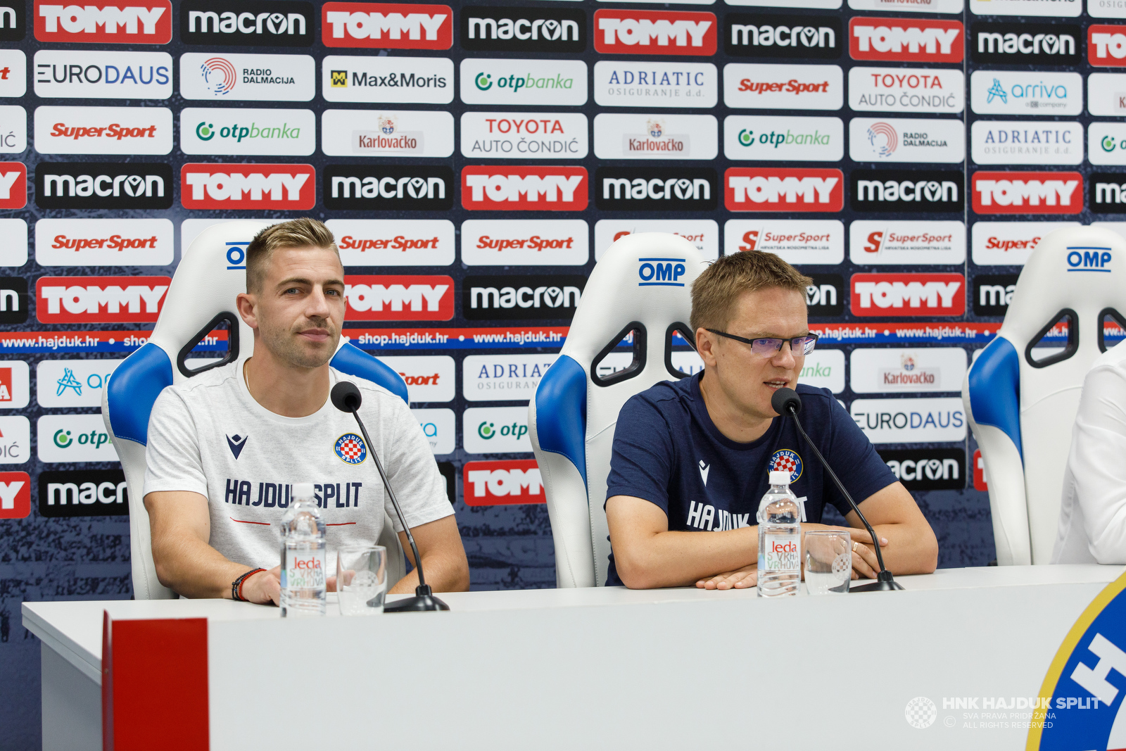 Konferencija za medije uoči utakmice Hajduk - Villarreal