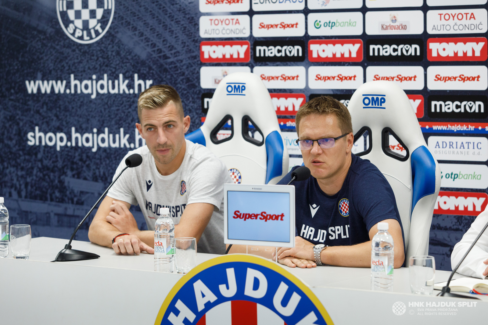 Konferencija za medije uoči utakmice Hajduk - Villarreal