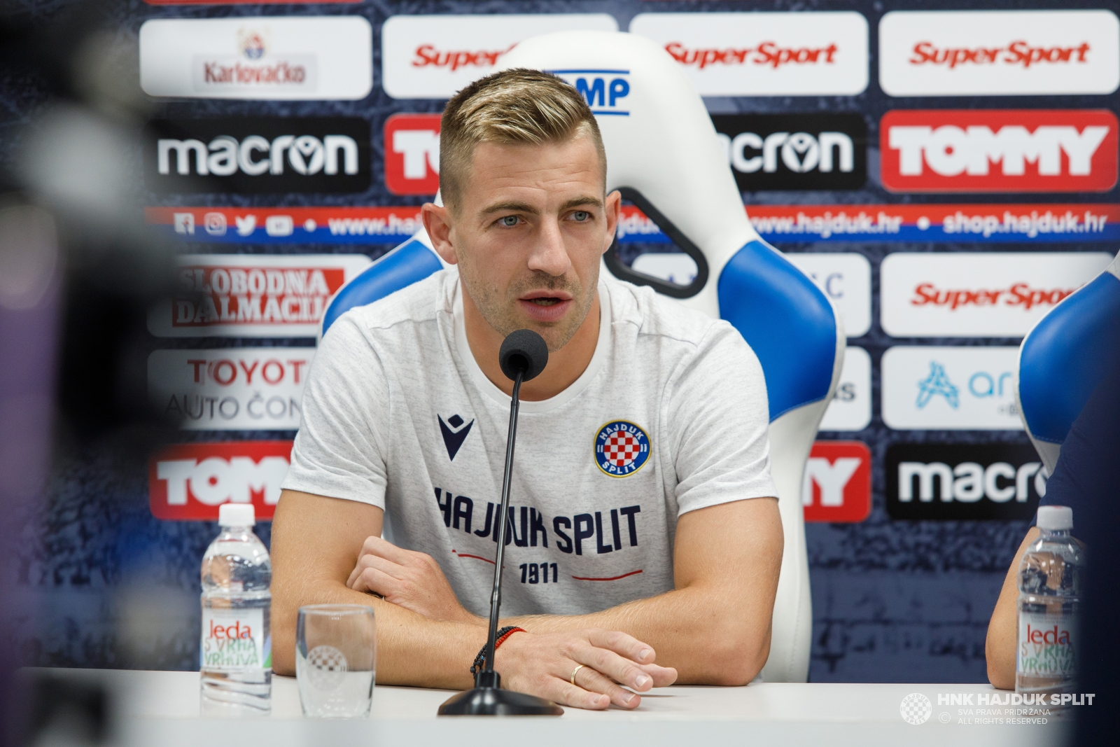 Konferencija za medije uoči utakmice Hajduk - Villarreal