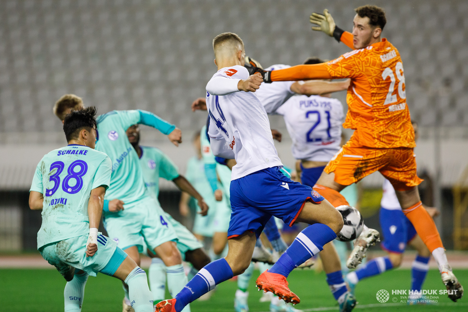 Prijateljska utakmica: Hajduk - Schalke 04 4:3