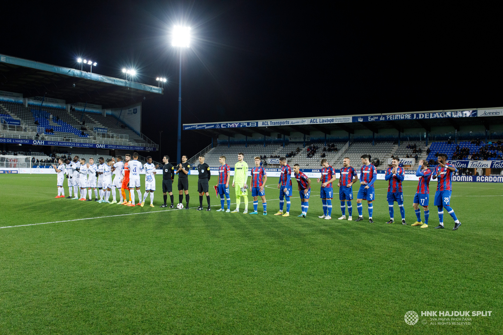 Prijateljska utakmica: Auxerre - Hajduk 1:0