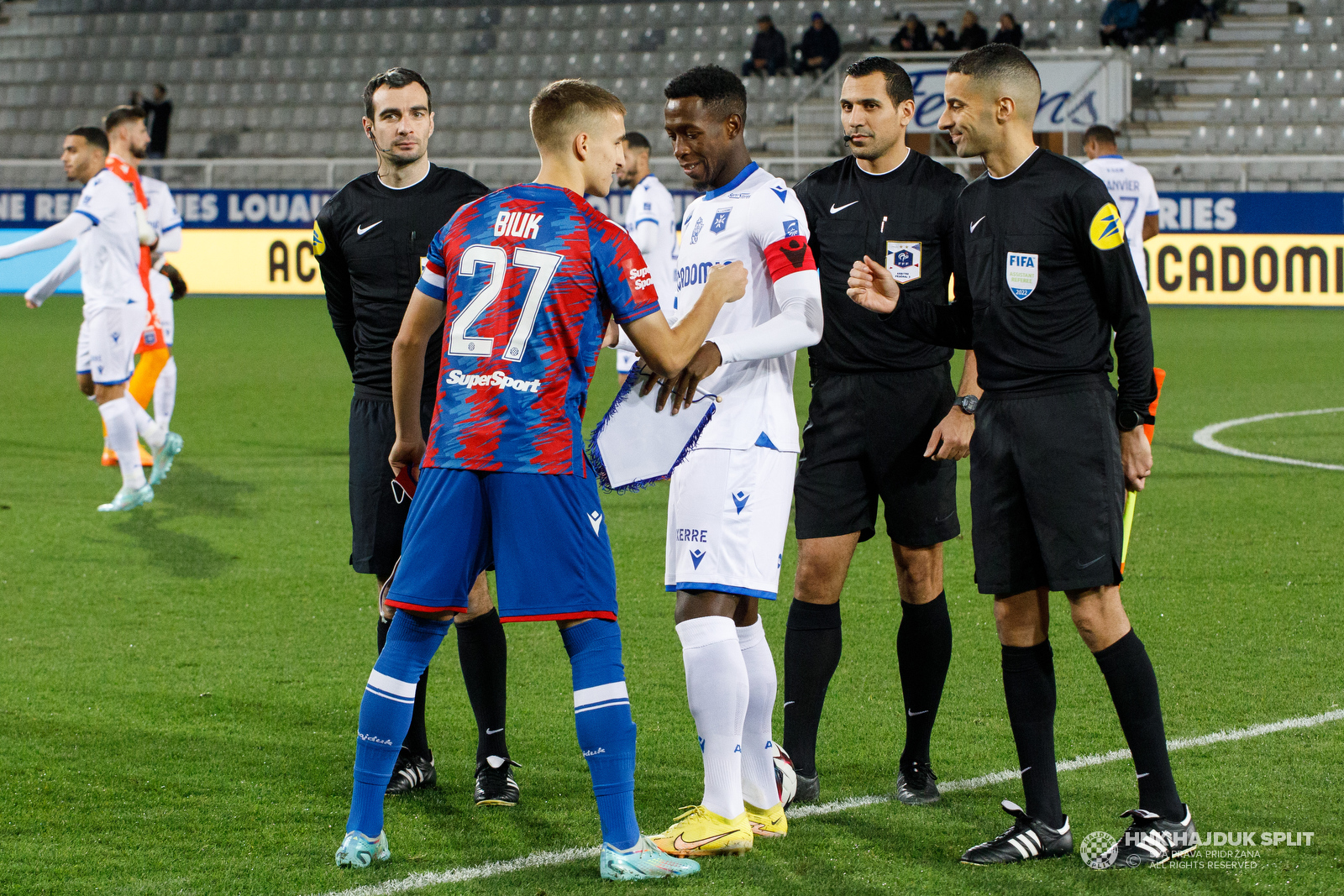 Prijateljska utakmica: Auxerre - Hajduk 1:0