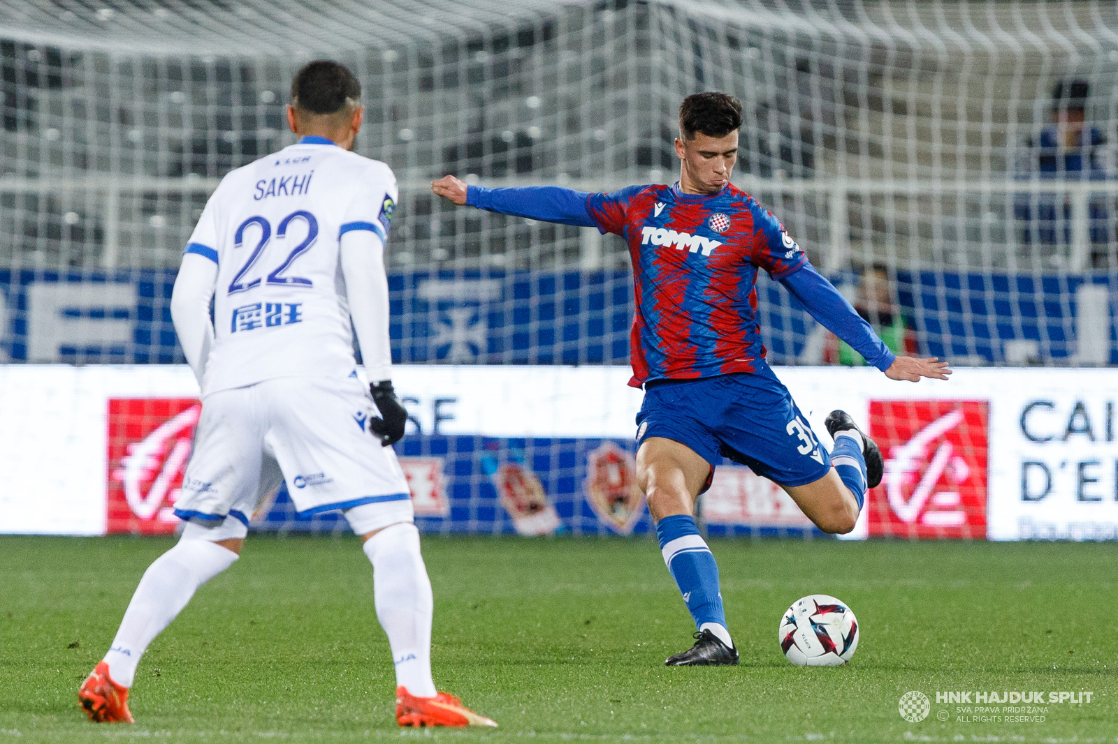 Prijateljska utakmica: Auxerre - Hajduk 1:0