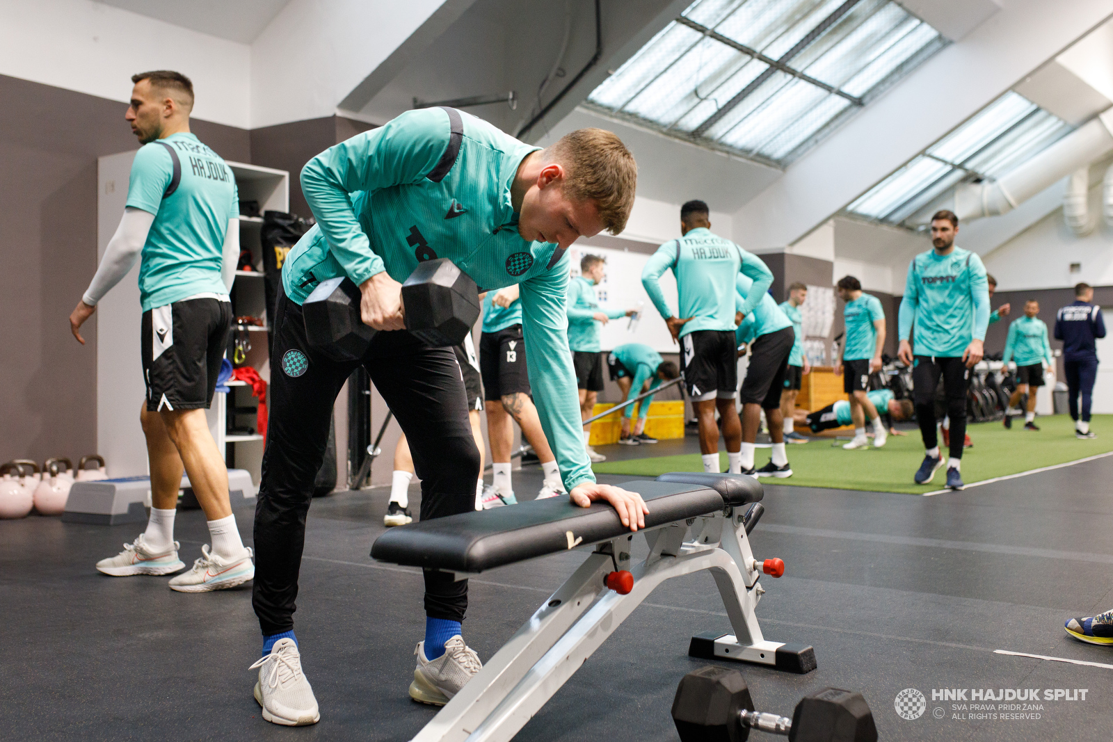 Jutarnji i popodnevni trening, 27. prosinca