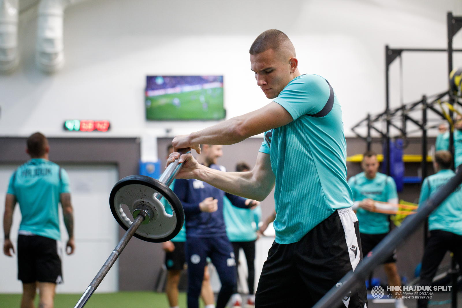 Jutarnji i popodnevni trening, 27. prosinca