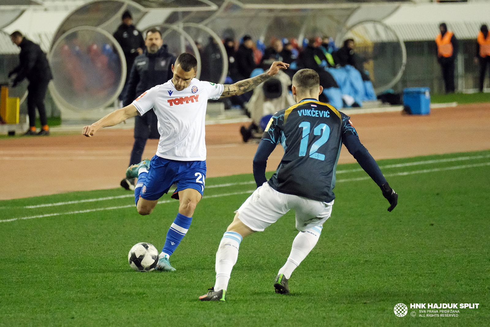 Croatian First League SuperSport HNL: Rijeka v Hajduk Split 07.10.2023.,  stadion HNK Rijeka, Rijeka