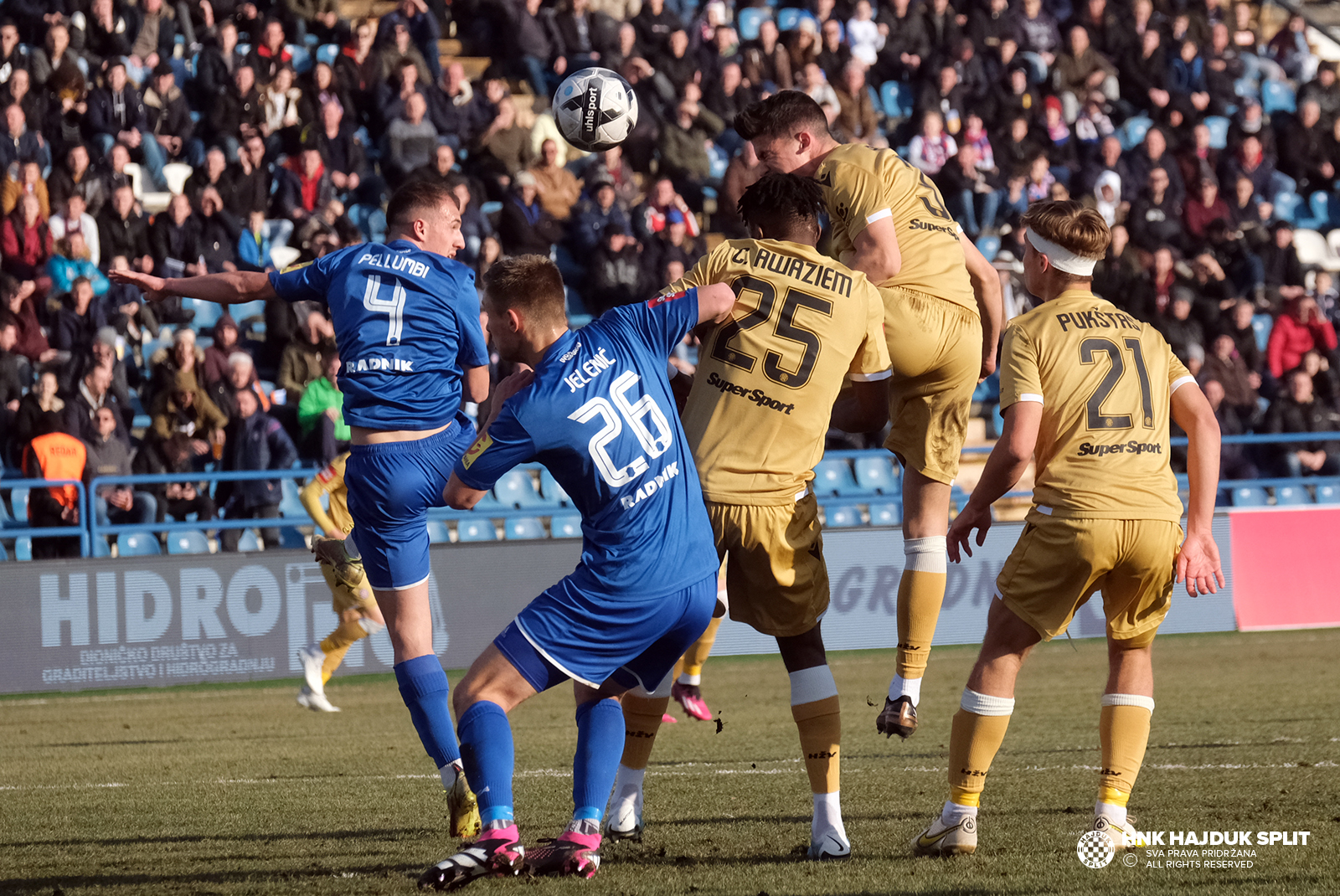 Varaždin - Hajduk 1:4