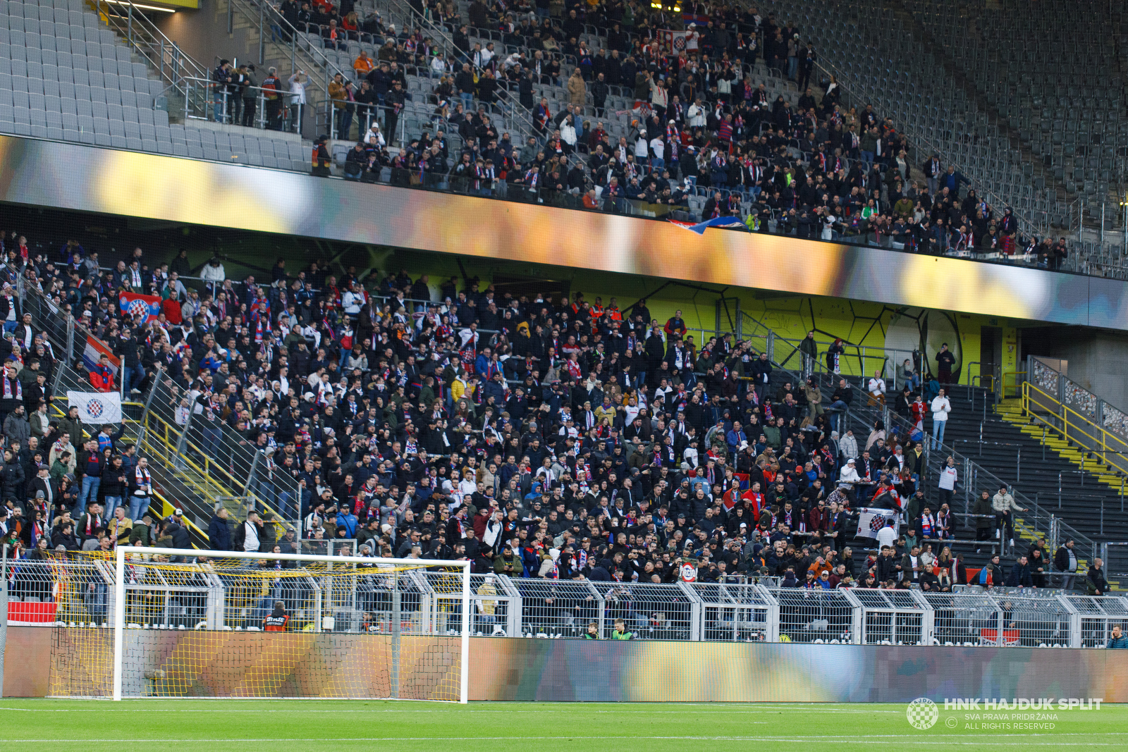 SN] UEFA Youth League quarterfinal match between Borussia Dortmund U19 and Hajduk  Split U19 will be played at the Signal Iduna Park, due to very high  interest of Hajduk fans and thus