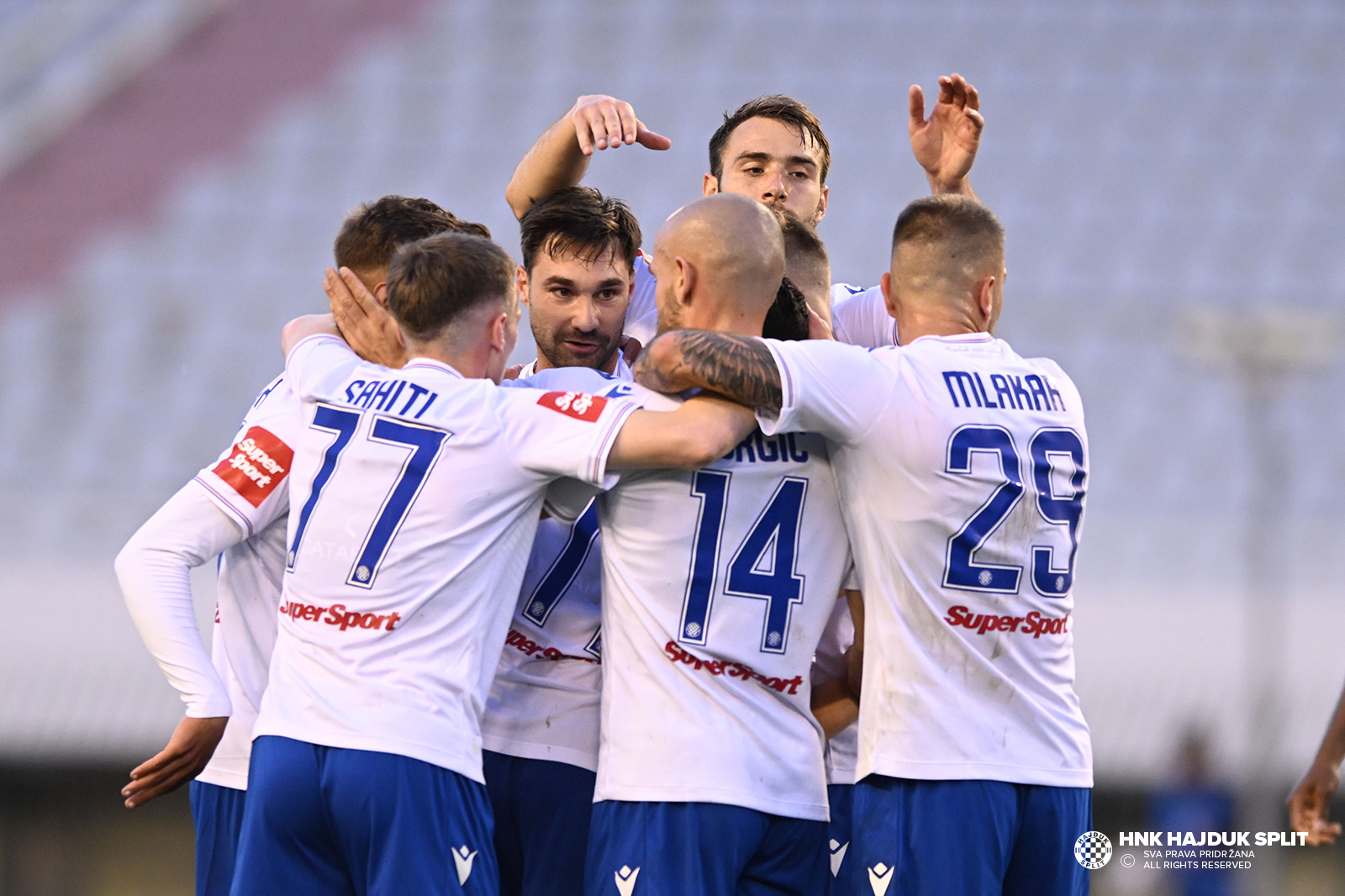 Split: Hajduk - Varaždin 2:0 • HNK Hajduk Split