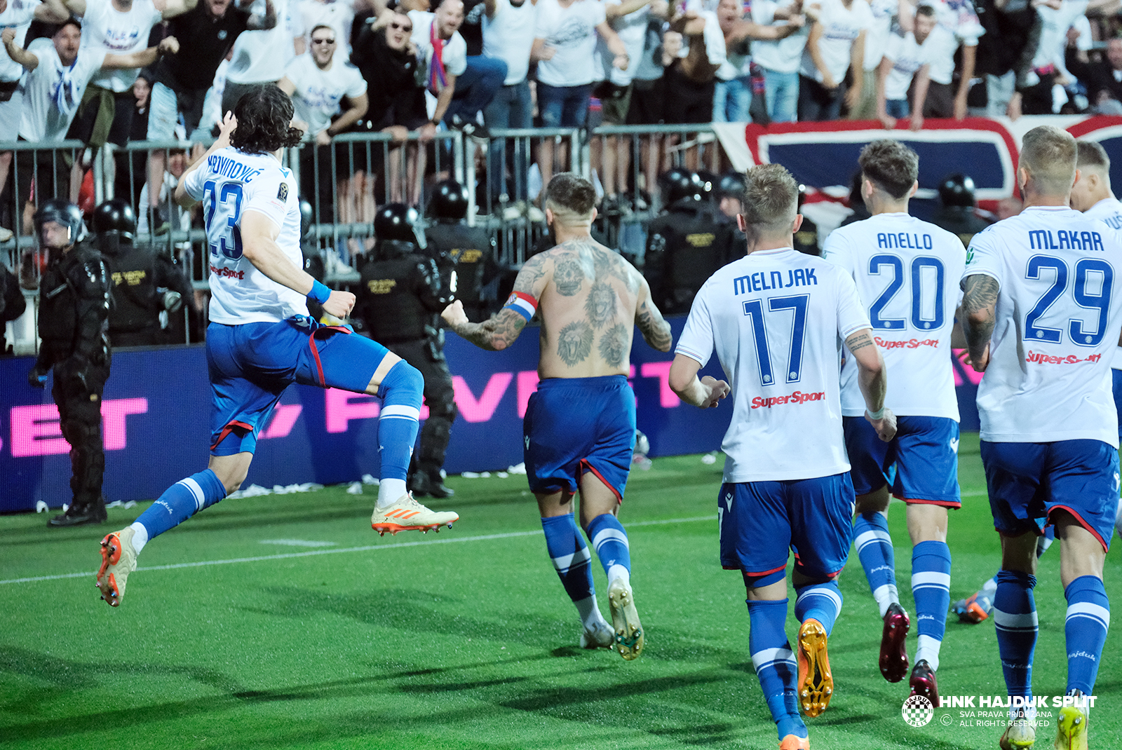 Hajduk - Šibenik 2:0