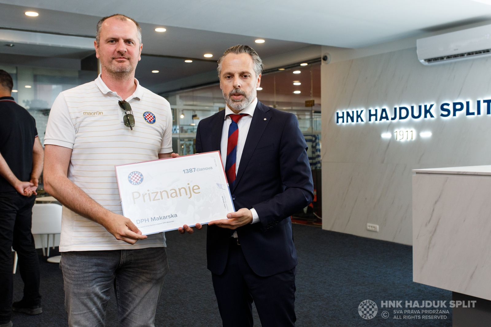 Susret Društava prijatelja Hajduka: Emocija pretočena u rekordan broj članova