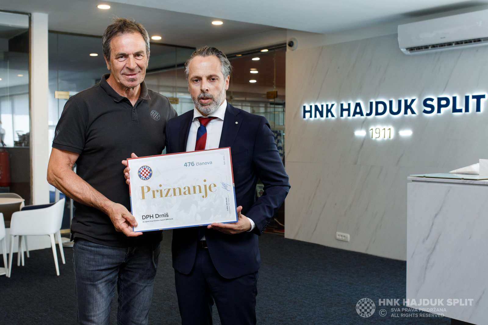 Susret Društava prijatelja Hajduka: Emocija pretočena u rekordan broj članova