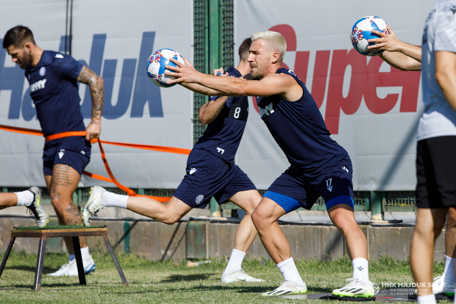 Trening u tjednu uoči derbija