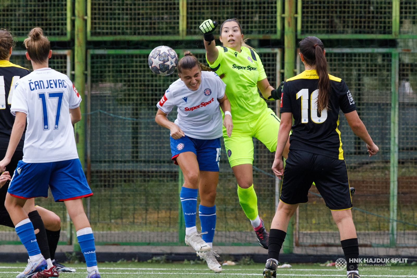 ŽNK Hajduk - ŽNK Osijek 0:3