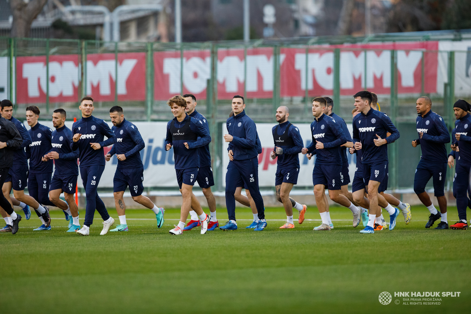 Početak zimskih priprema: Prvi trening Bijelih u novoj godini