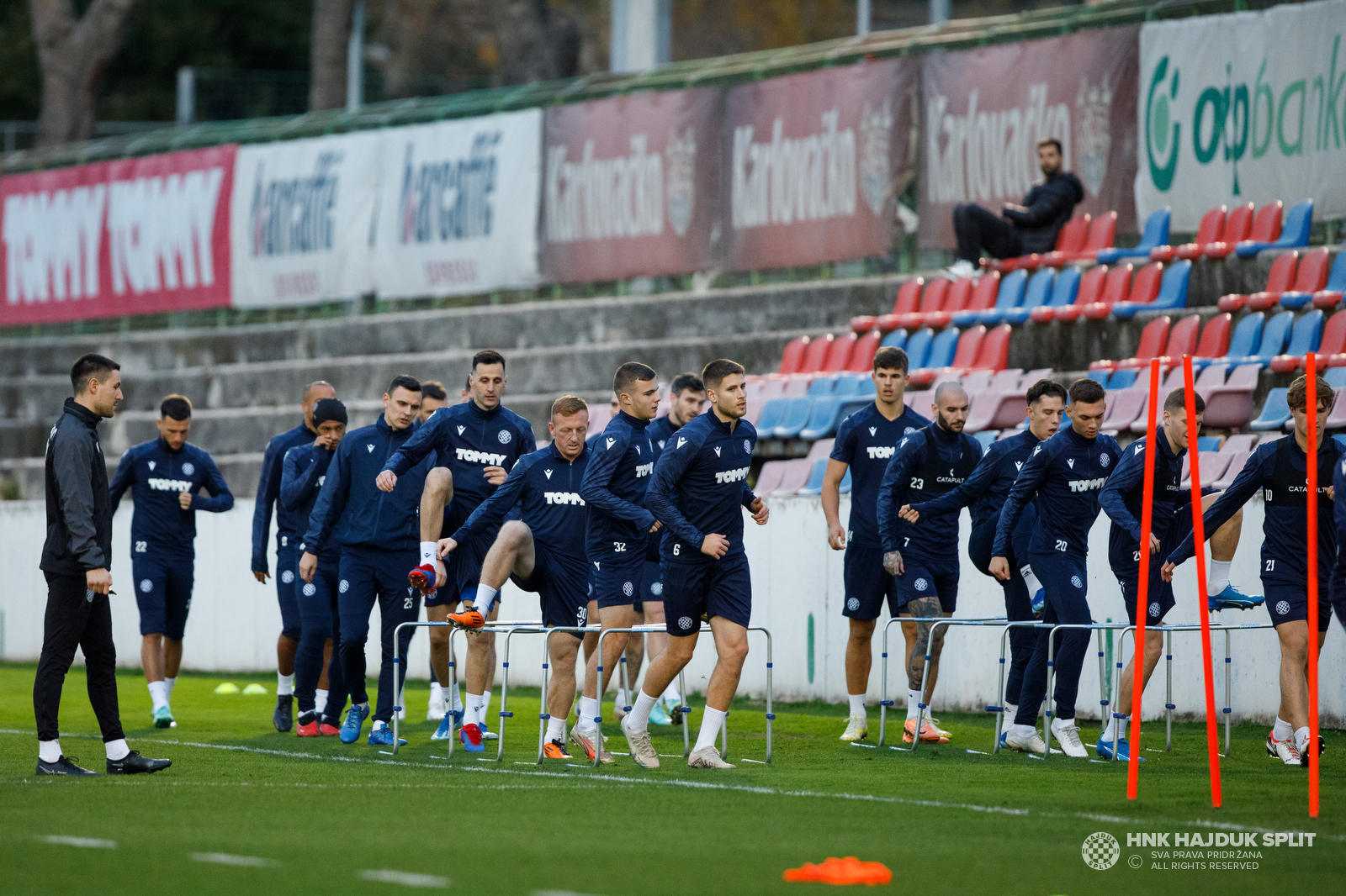 Početak zimskih priprema: Prvi trening Bijelih u novoj godini