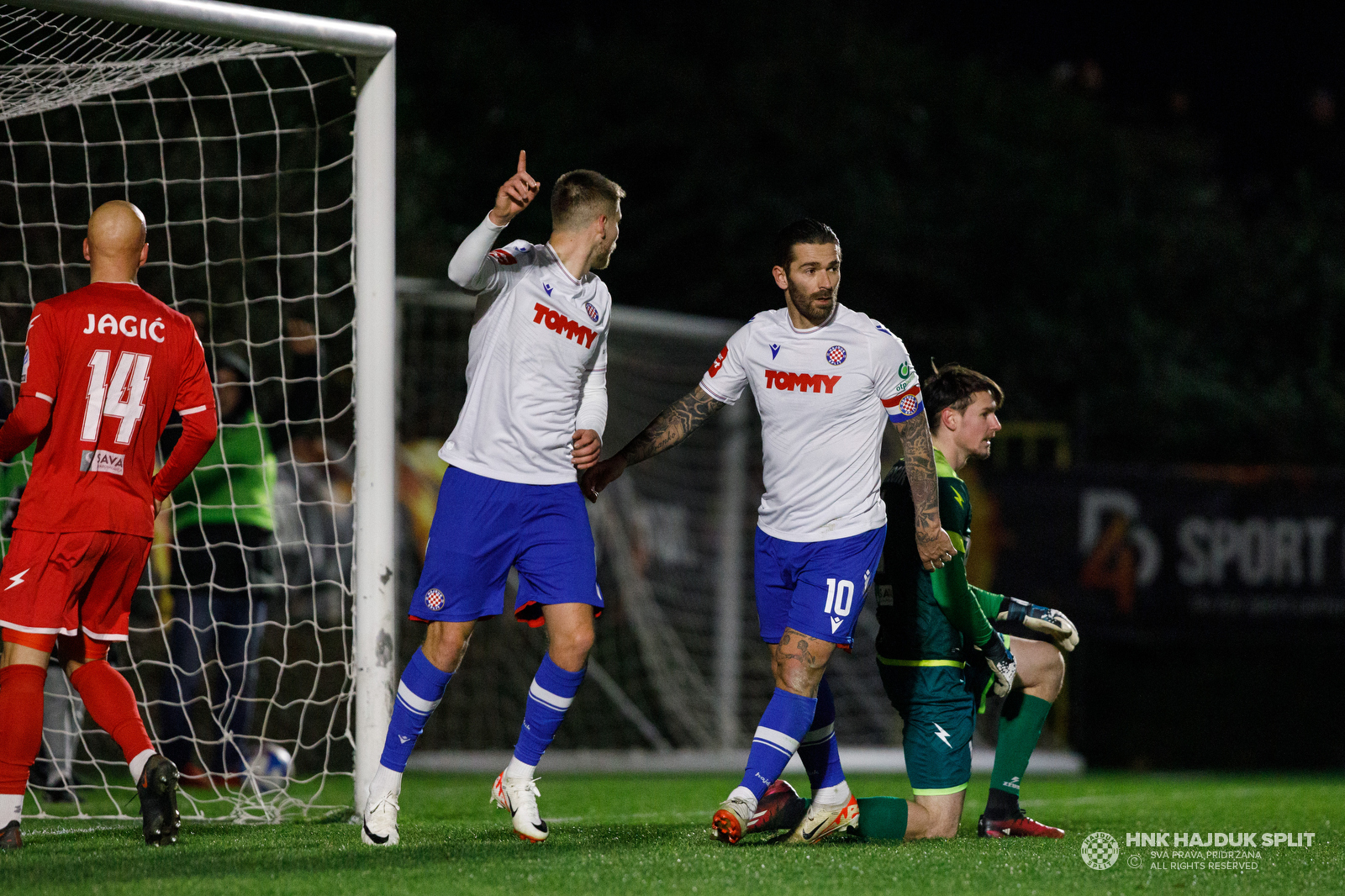 Pripremna utakmica: Aluminij - Hajduk 0:3