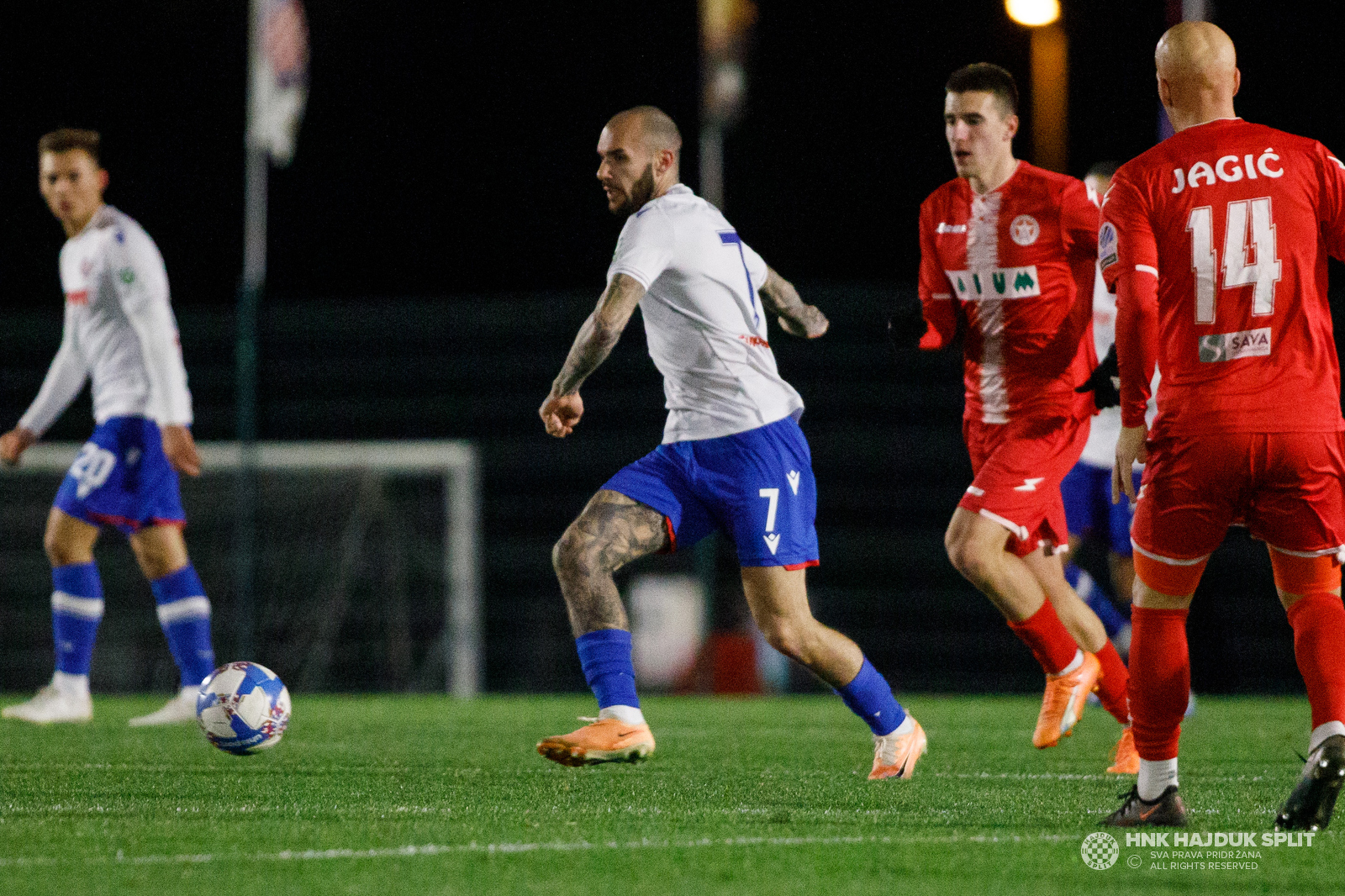 Pripremna utakmica: Aluminij - Hajduk 0:3