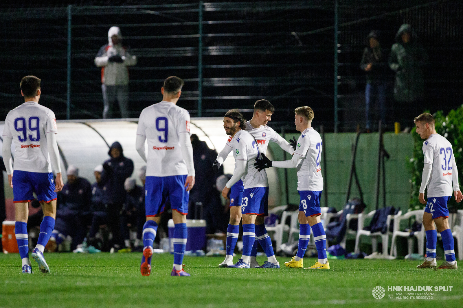 Pripremna utakmica: Aluminij - Hajduk 0:3