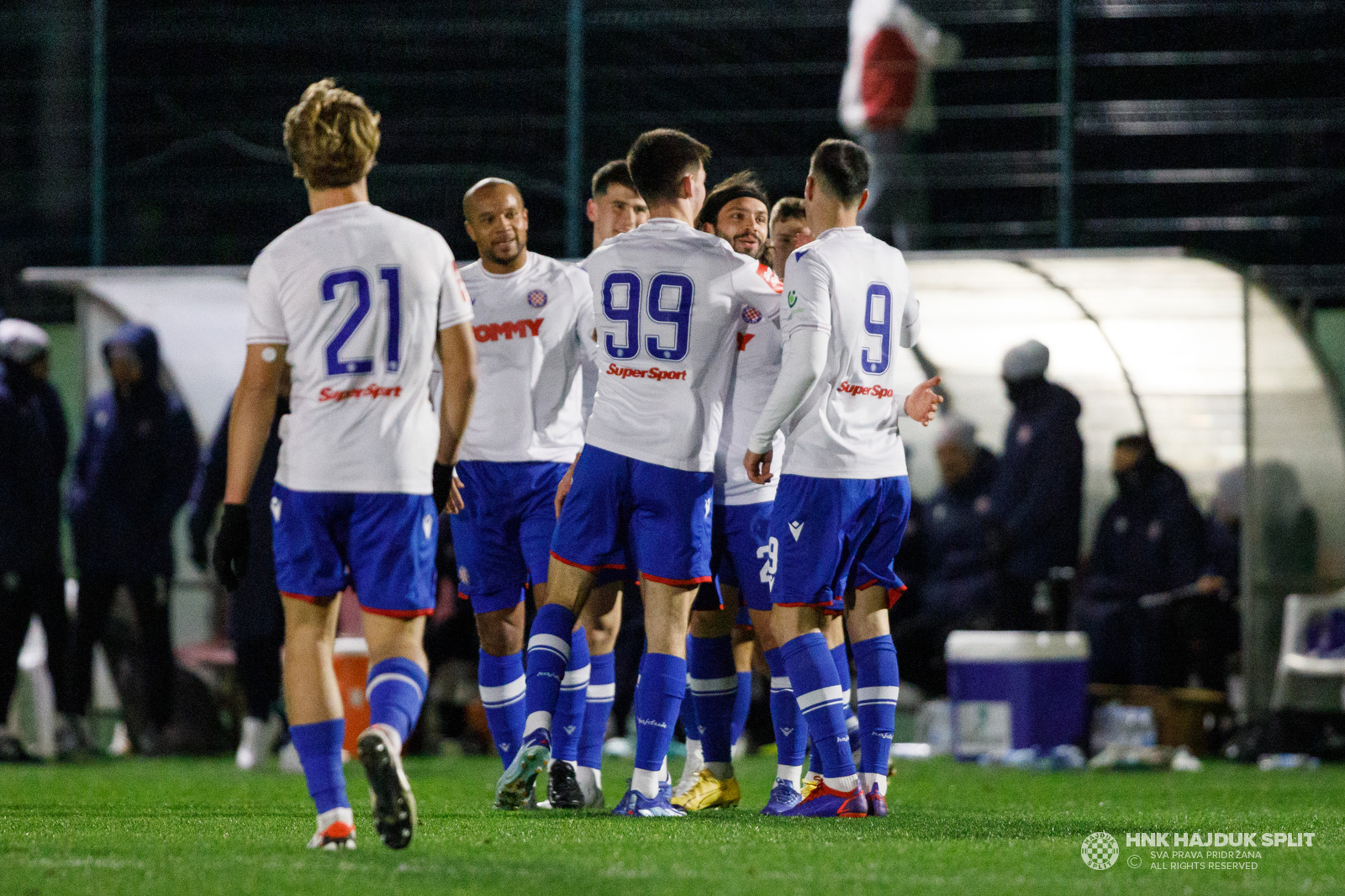 Pripremna utakmica: Aluminij - Hajduk 0:3