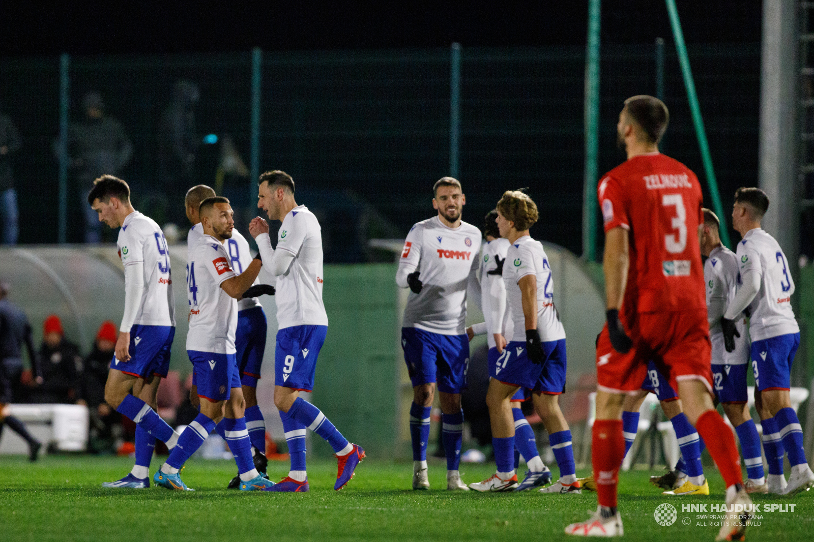 Pripremna utakmica: Aluminij - Hajduk 0:3