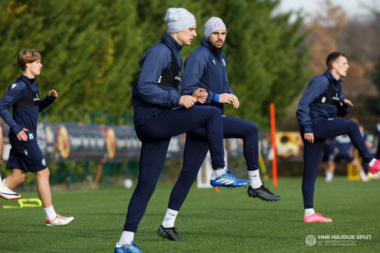 Trening uoči treće pripremne utakmice