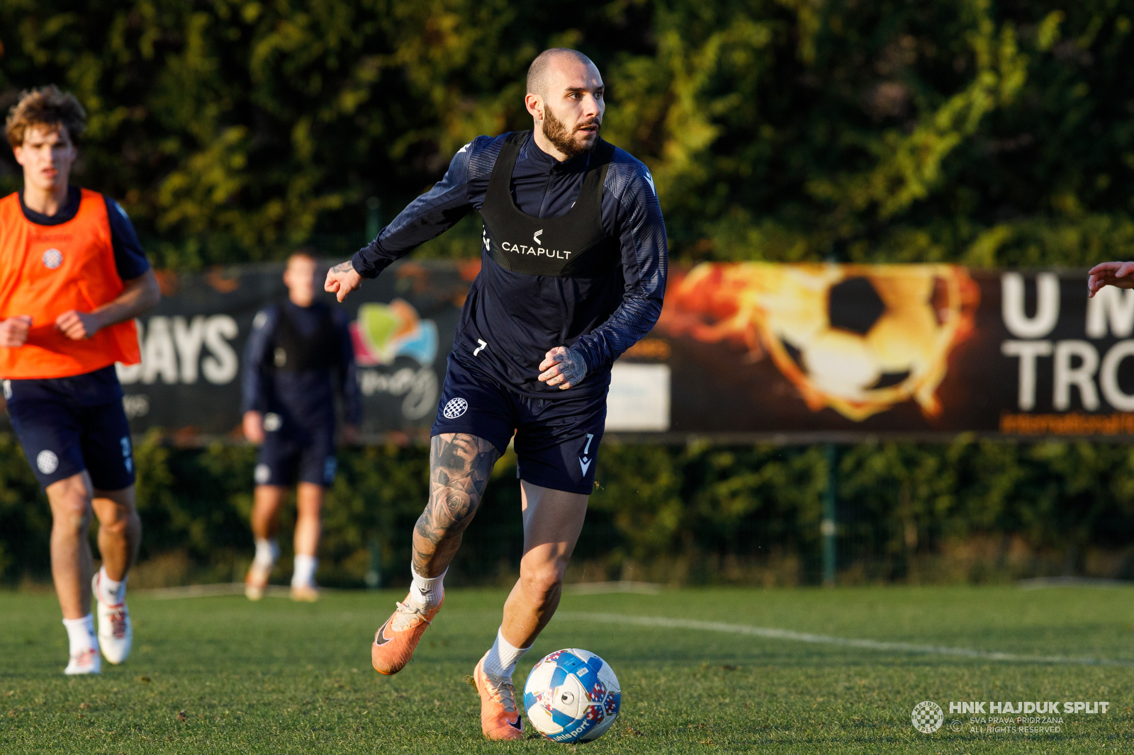 Trening uoči treće pripremne utakmice