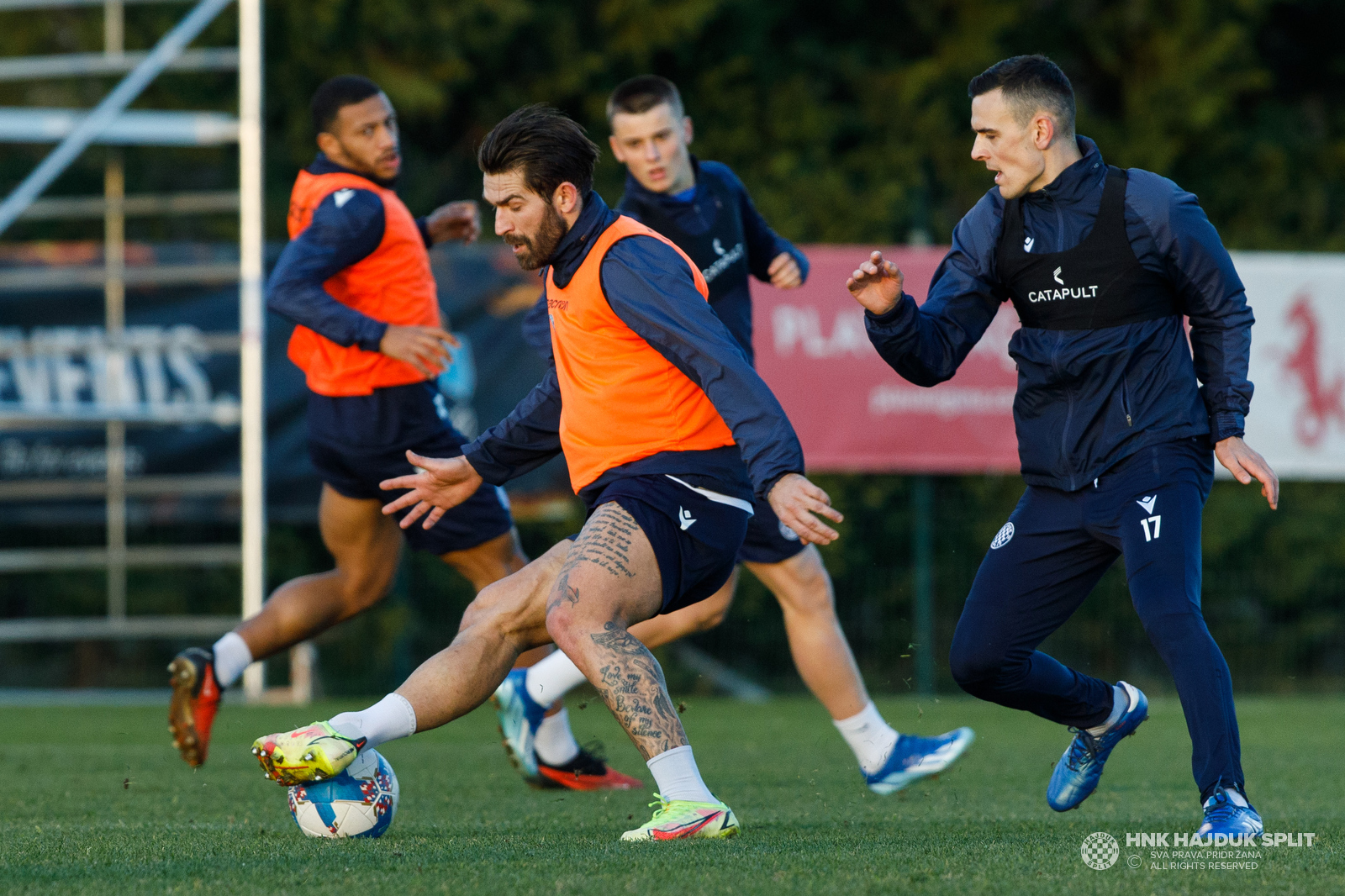 Trening uoči treće pripremne utakmice