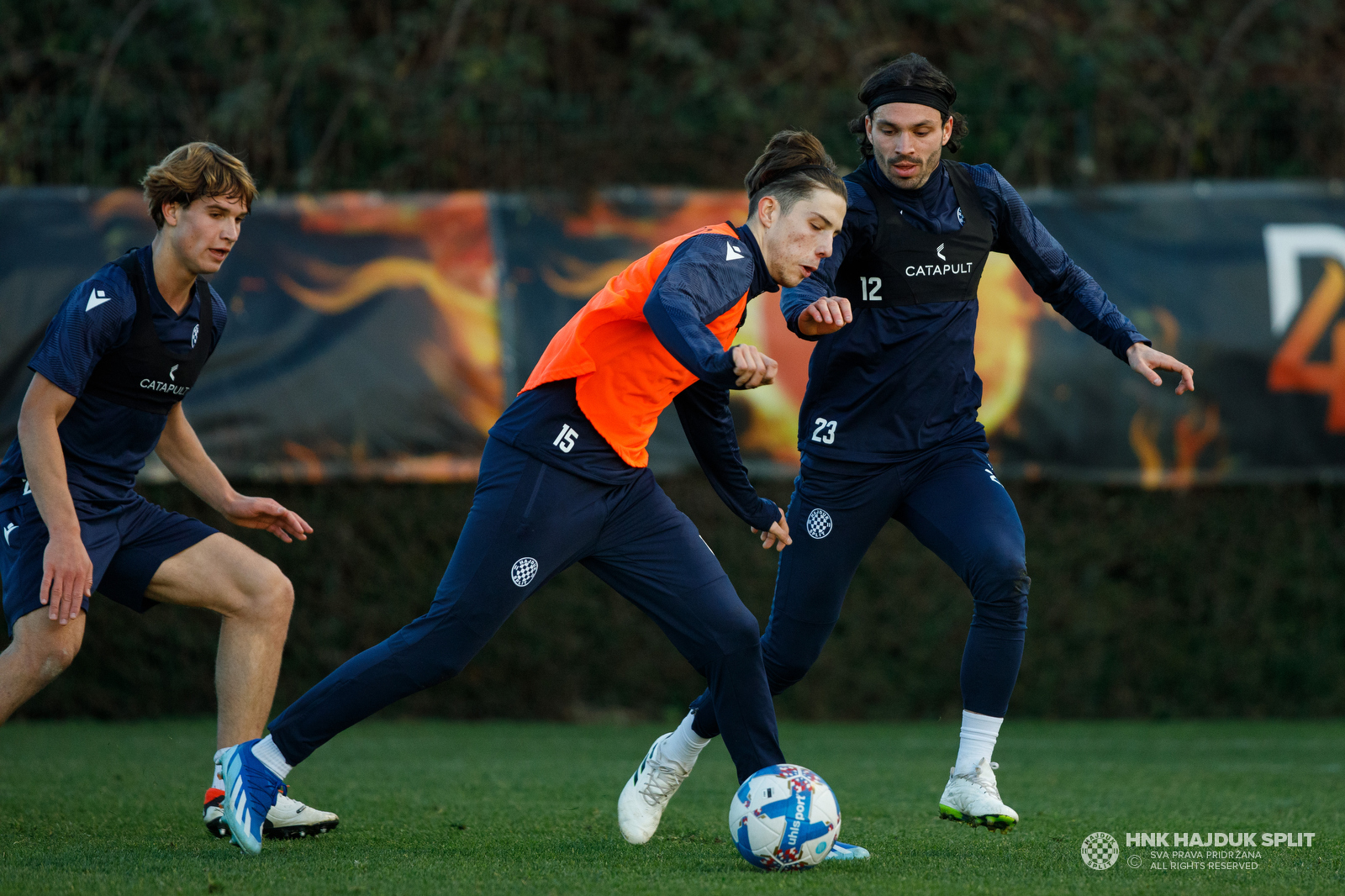 Trening uoči treće pripremne utakmice