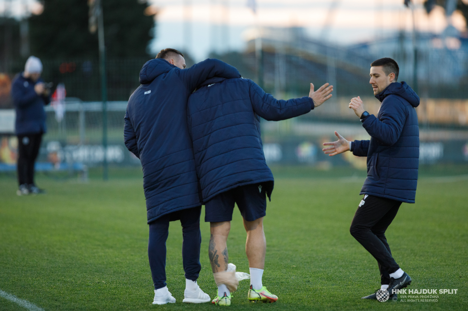 Trening uoči treće pripremne utakmice