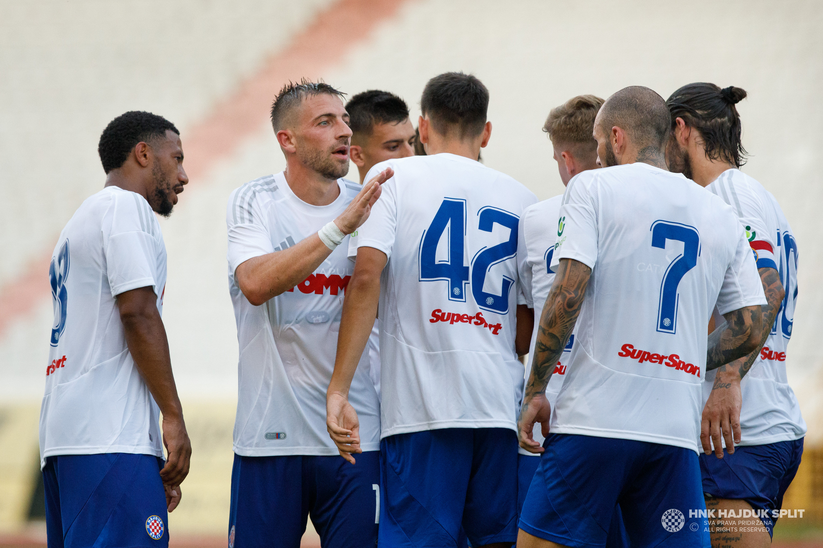 Prijateljska utakmica: Hajduk - Široki Brijeg 3:0