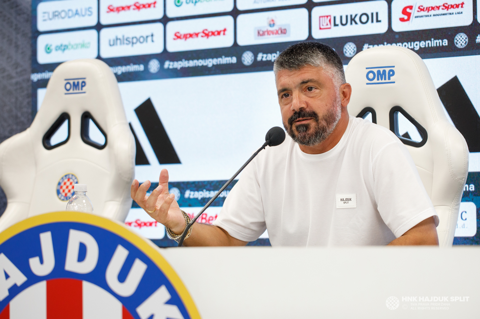 Konferencija za medije uoči utakmice Hajduk - Torshavn