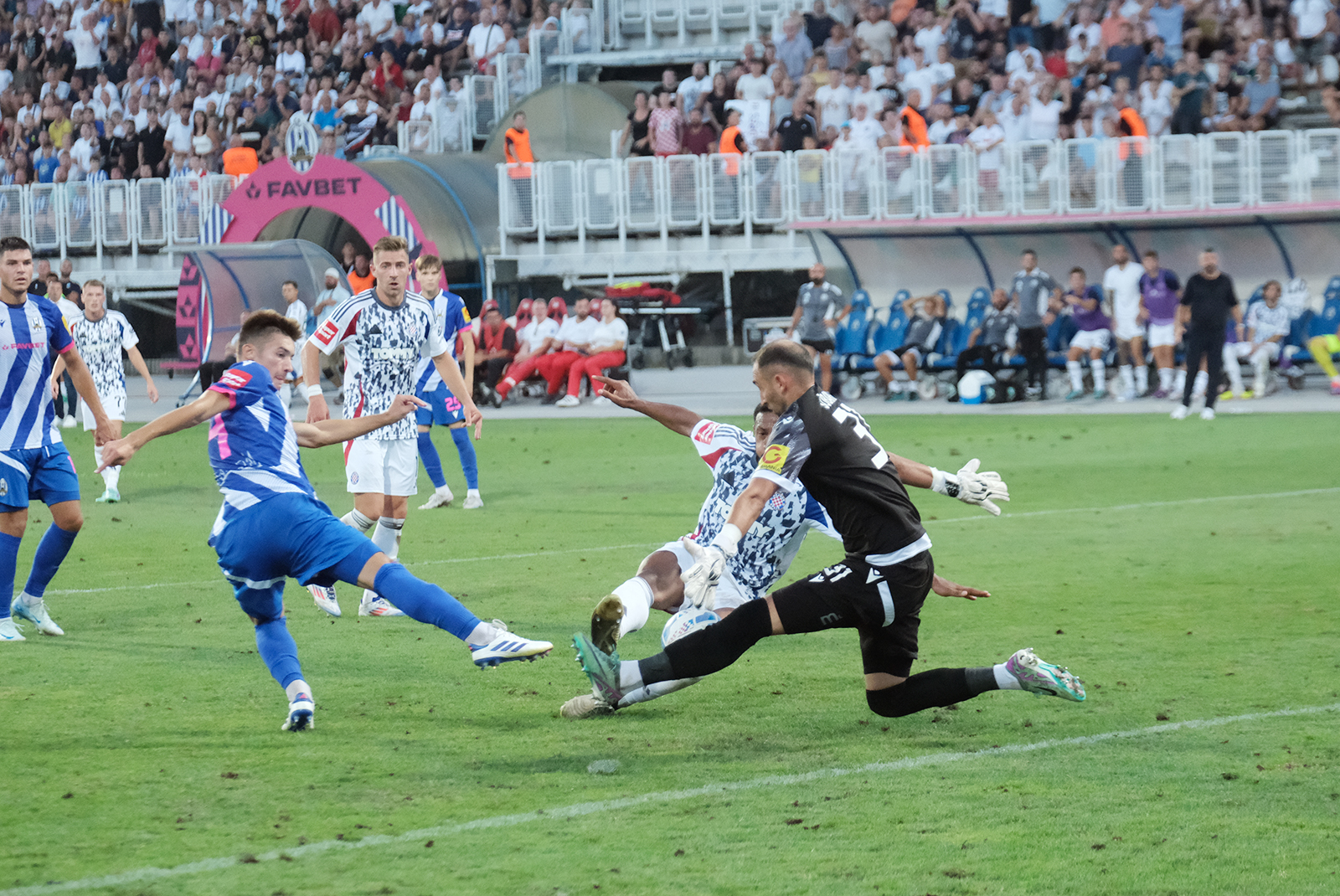 Lokomotiva - Hajduk 1:1