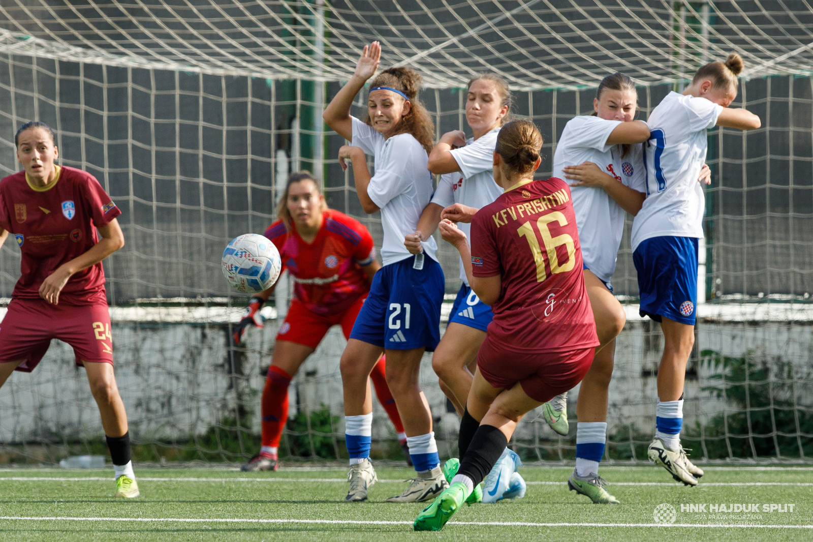 ŽNK Hajduk - KFV Prishtina 6:1