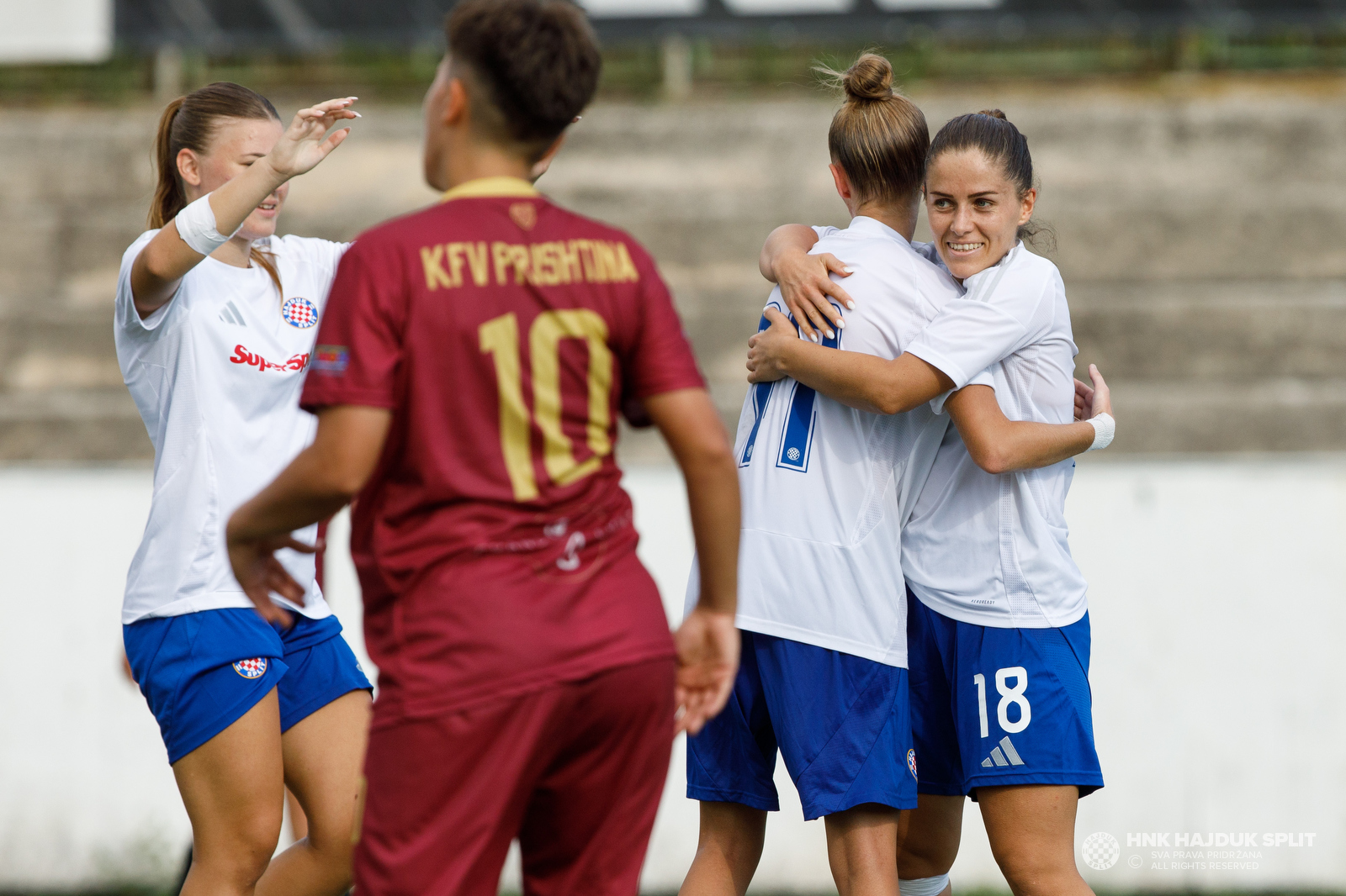 ŽNK Hajduk - KFV Prishtina 6:1