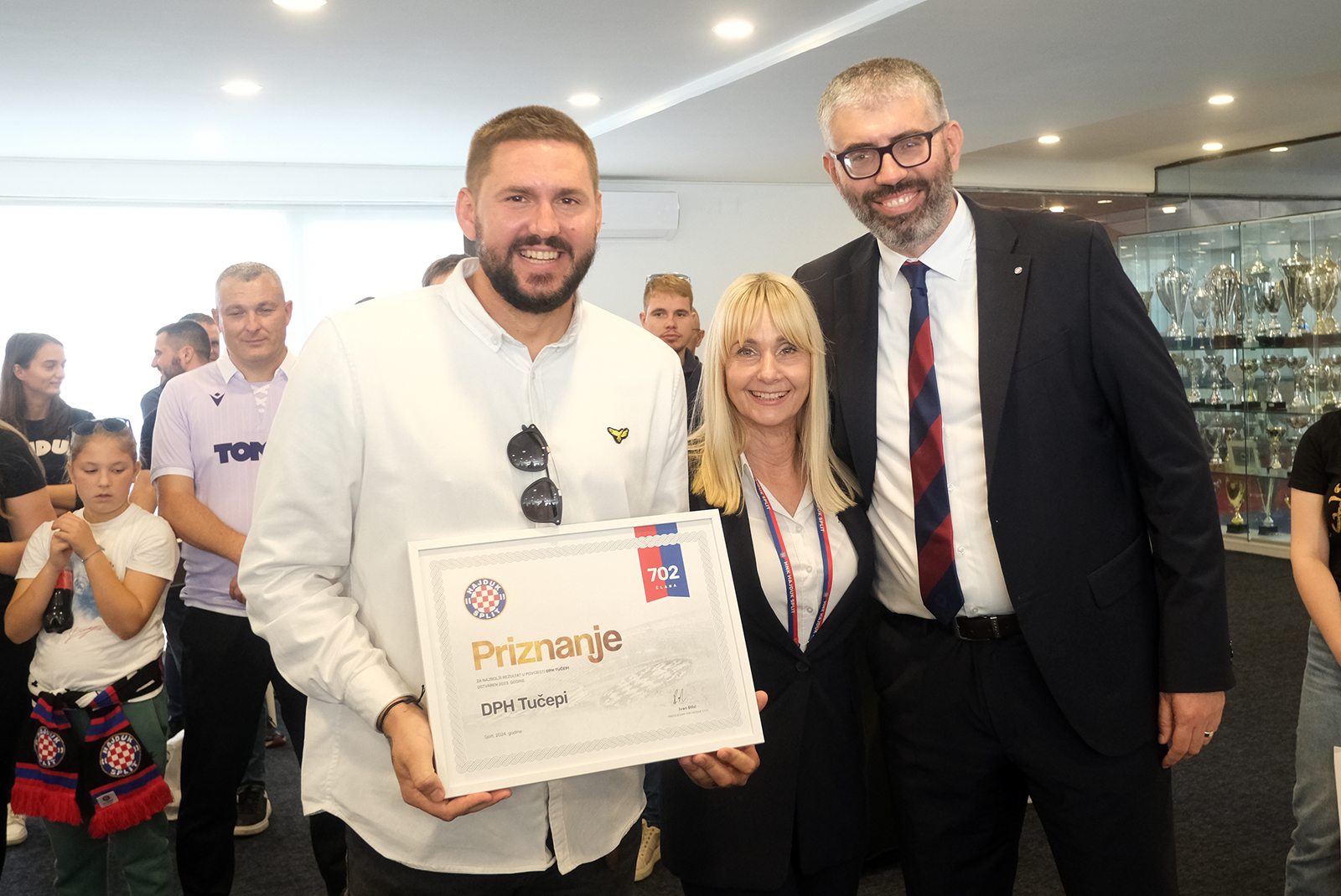 Održana tradicionalna dodjela priznanja Društvima prijatelja Hajduka