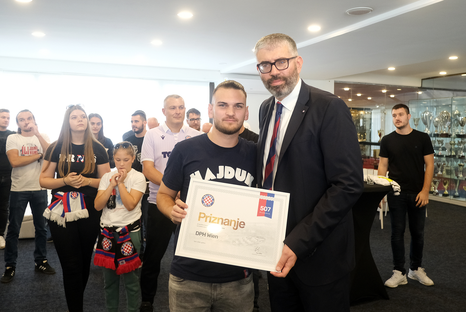 Održana tradicionalna dodjela priznanja Društvima prijatelja Hajduka