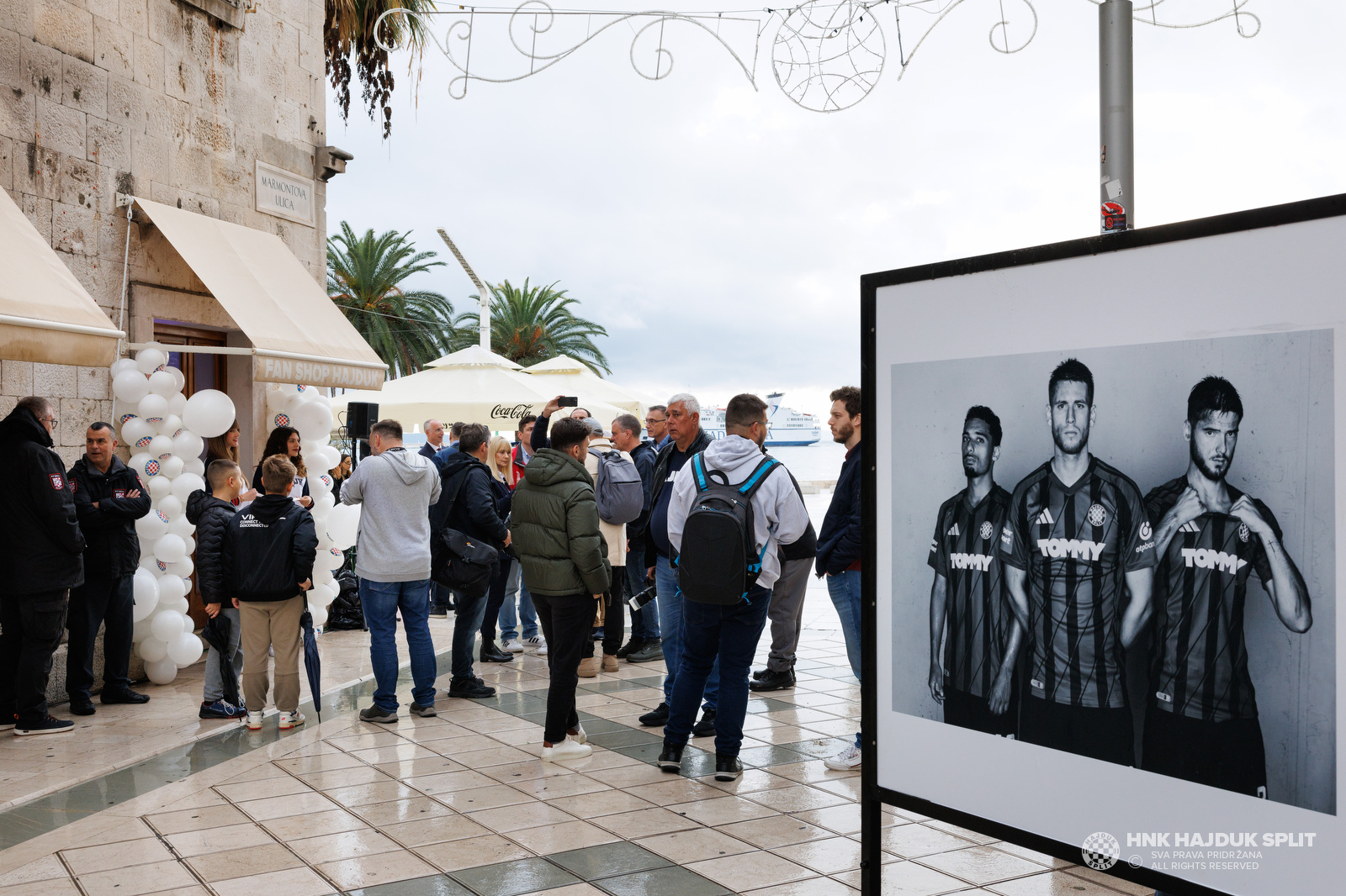 Svečano otvoren Hajduk Fan shop na Rivi i predstavljen novi kalendar Hajduka za 2025. godinu