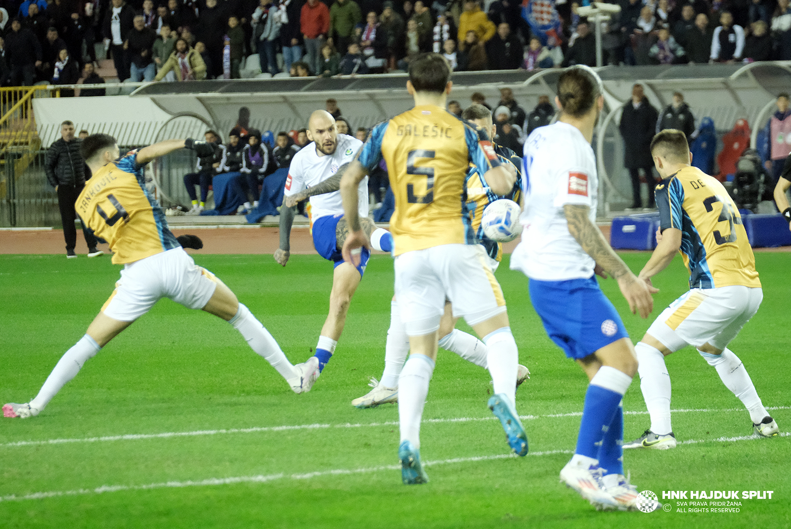 Hajduk - Rijeka 2:2