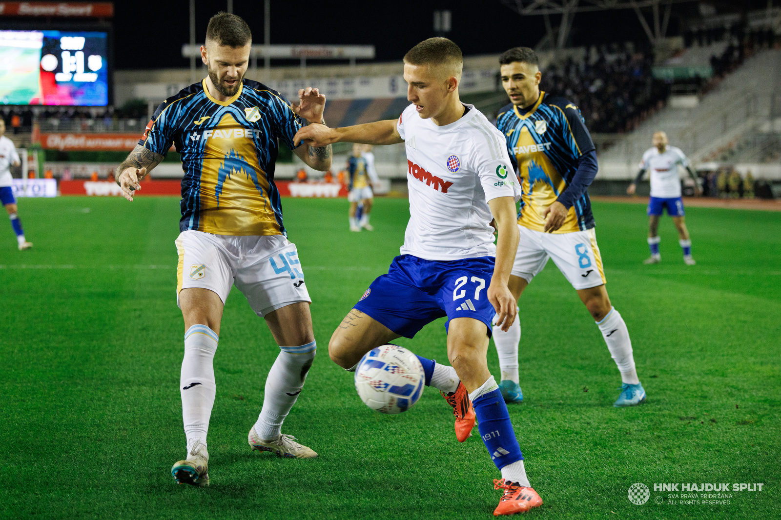 Hajduk - Rijeka 2:2