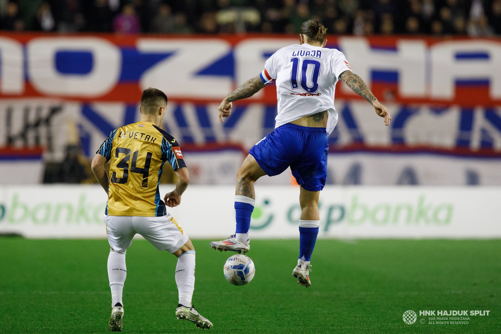 Hajduk - Rijeka 2:2