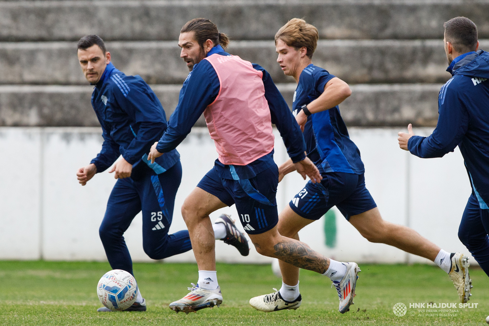 Trening Bijelih prije polaska u Španjolsku